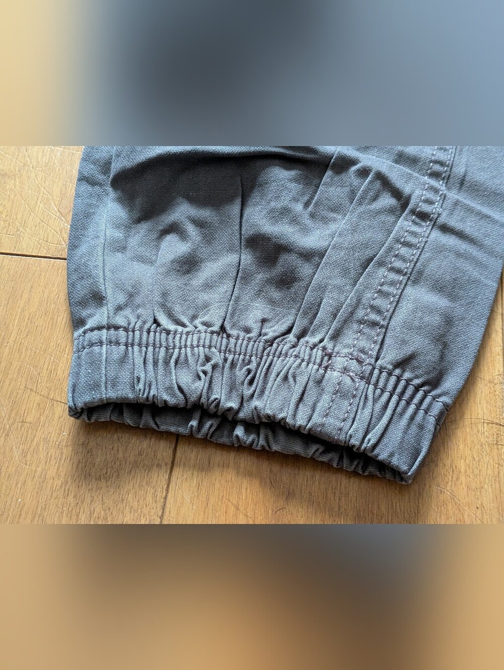 Tainted Denim Men's Gray Cargo Jogger Pants Size 28 New With Tags (NWT) - Picture 3 of 12
